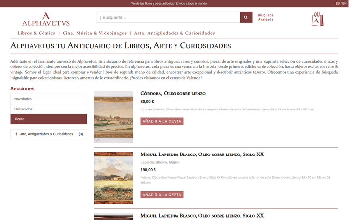 Librería Alphavetus